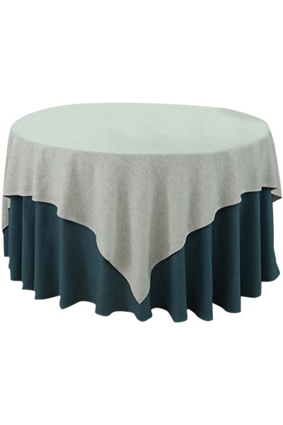 Bulk order simple banquet table sets Fashion design cotton and linen high-end restaurant tablecloths Tablecloth specialty store 120CM, 140CM, 150CM, 160CM, 180CM, 200CM, 220CM, SKTBC052 back view